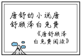 唐舒的小说唐舒顾泽白免费阅读顾泽白唐舒全文阅读