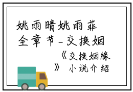 姚雨晴姚雨菲全章节_交换姻缘小说阅读