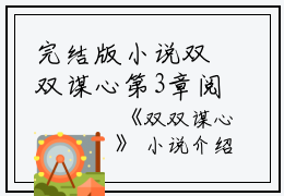 完结版小说双双谋心第3章阅读